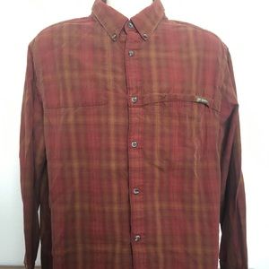 Columbia Autumn L Long Sleeve Button Down Shirt